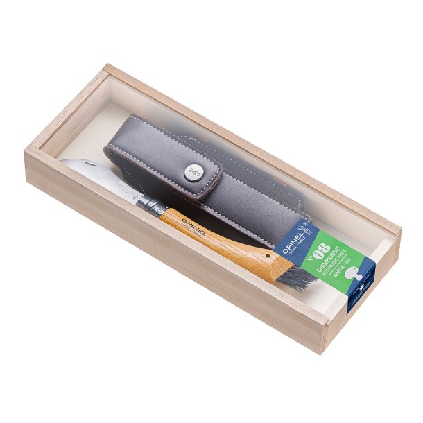 Opinel - Nr. 8 Messer Eiche Geschenkbox