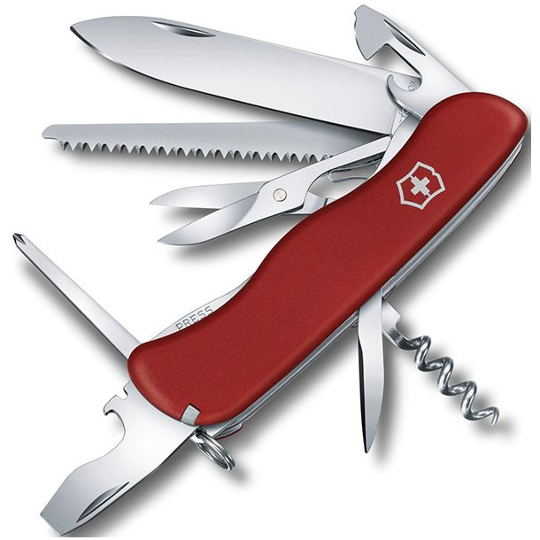Victorinox - Outrider Schweizerkniv 111 mm Rød