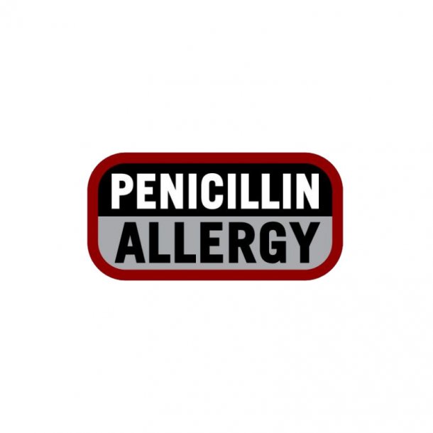 Mil-Spec Monkey - Penicillin Allergi Patch