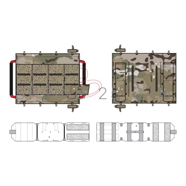 5.11 - UCR Flat IFAK Pouch // Multicam
