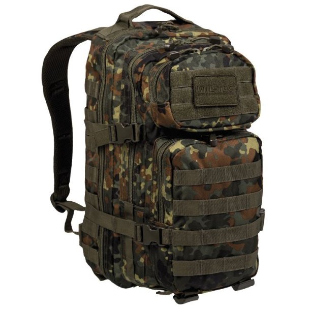 Mil-Tec - US Assault Pack Small 20L Flecktarn
