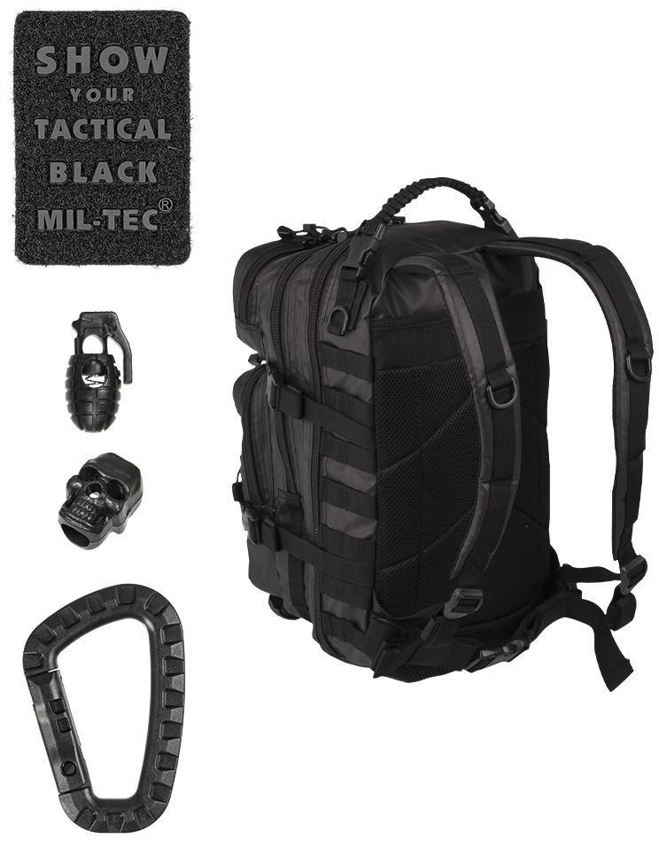  Mil-Tec Military Army Patrol Molle Assault Pack Tactical  Combat Rucksack Backpack Bag 20L Arid Woodland Camo : Sports & Outdoors