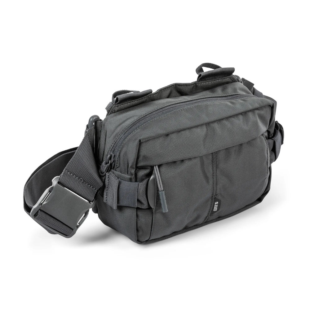 5.11 tactical lv6 2.0 waist pack bag black, one size style 56702