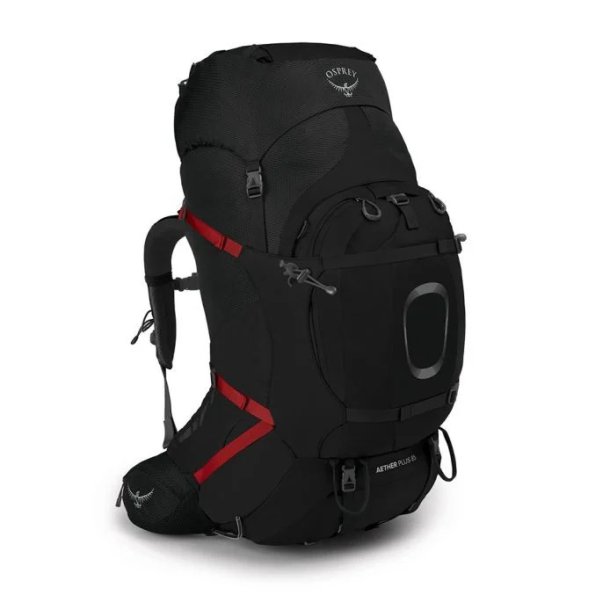 Osprey - Aether Plus 85L Herre Rygsk // Sort L/XL