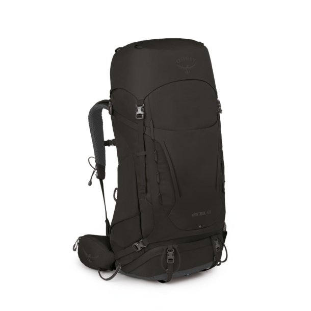 Osprey - Kestrel 58 Herre Vandrerygsk 58L Sort Large / XL