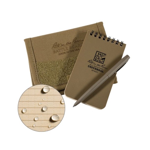 Rite In The Rain - Tri-Fold Notebook Kit 7,5 x 12,5 cm