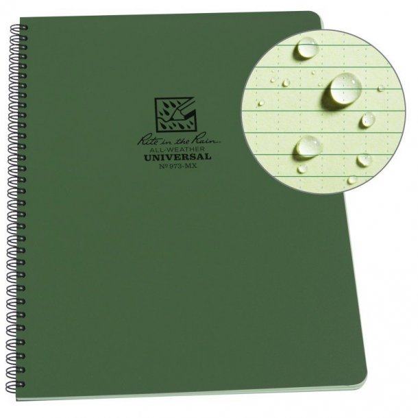 Rite in the Rain - Maxi Side Spiral Notebook (22,3 x 29 cm)