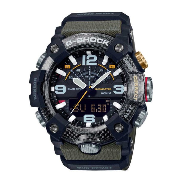 Casio - G-Shock Premium Mudmaster GG-B100-1A3ER Oliv