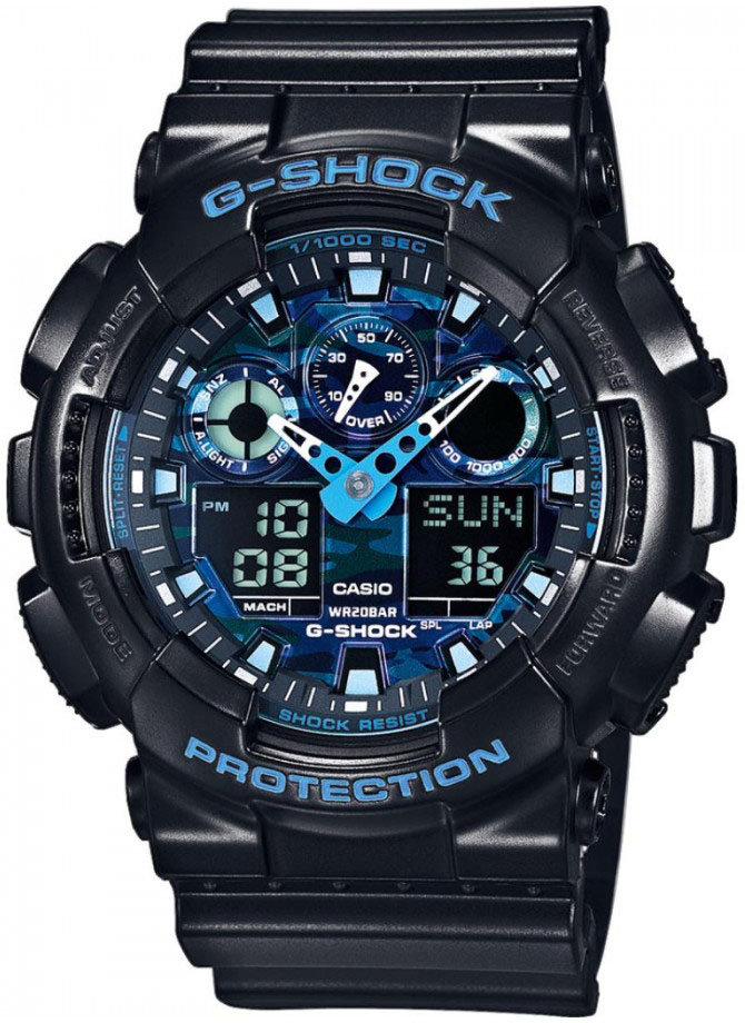 g shock ga 100 cb