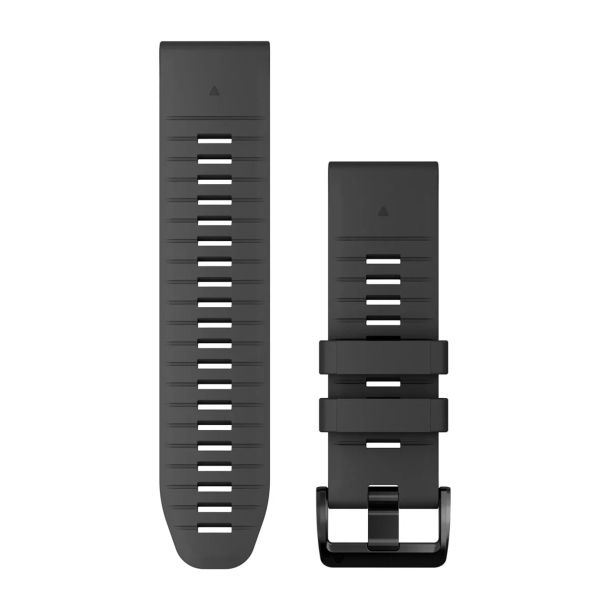 Garmin - QuickFit 26 Silikone Urrem // Grafit