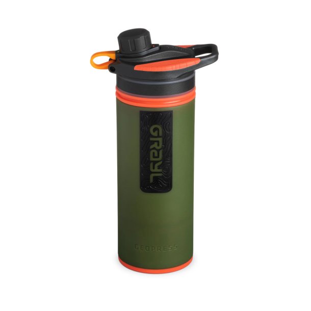 Grayl - Geopress-Flasche mit Wasserreinigungsfilter 710ml Grün