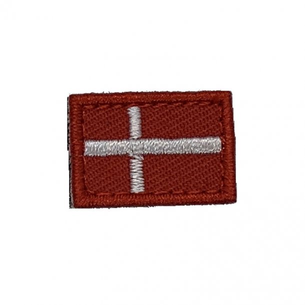 Tac-case - Velcro Dannebrogsflag Mini (2x1,5cm)