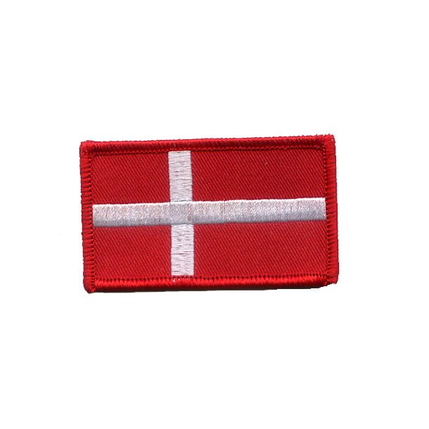 Tac-case - Dannebrogsflag (Velcro)